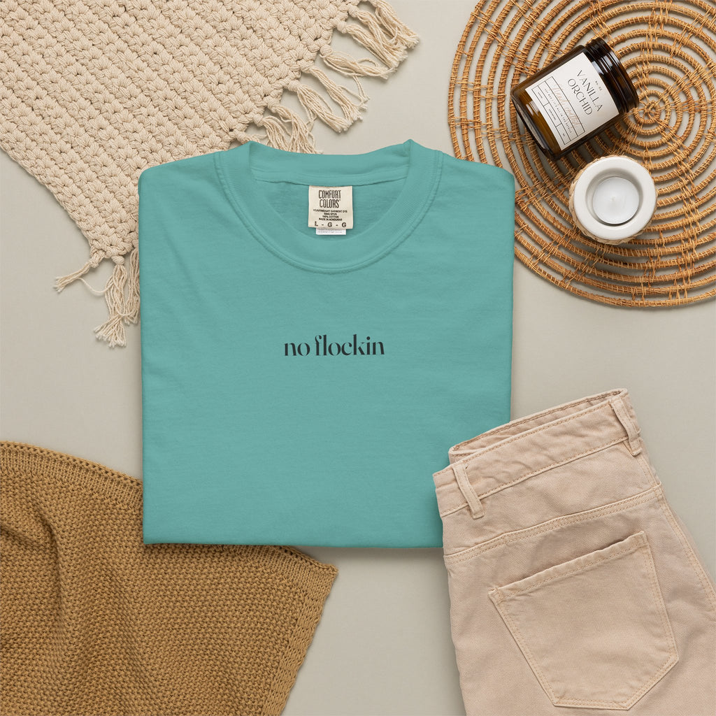 no flockin tee ALT
