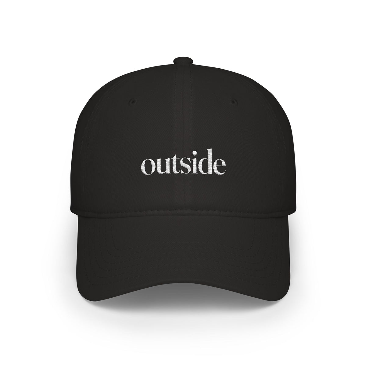 outside low profile hat