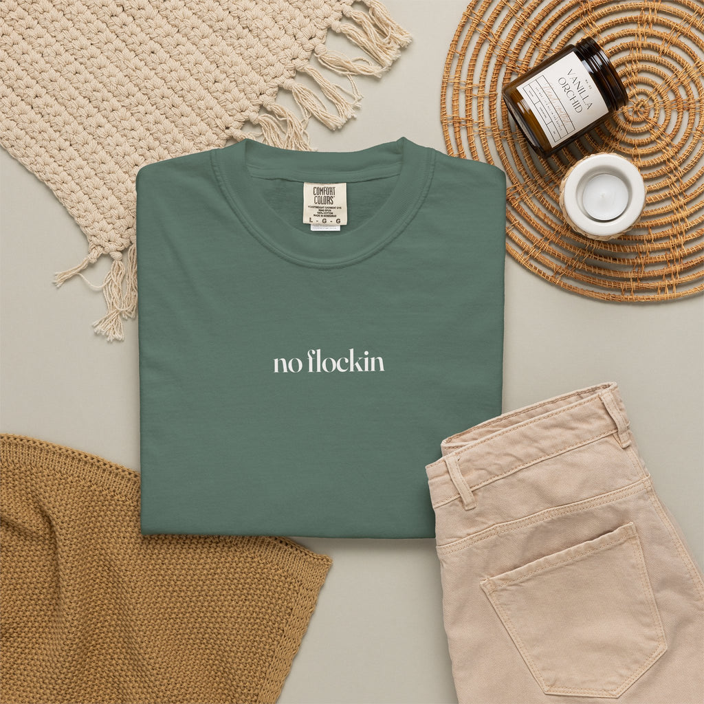 no flockin tee